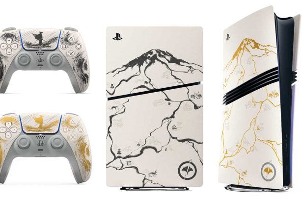 Cover Custom PS5 Pro Edisi Ghost of Yotei