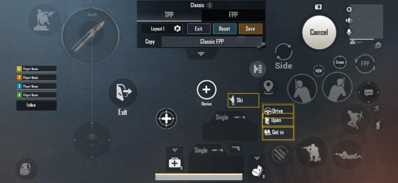 Setting Custom Layout 4 Jari PUBG Mobile Terbaik