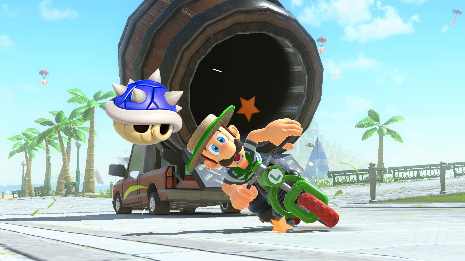 Trik Jitu Menghindari Blue Shell di Mario Kart World