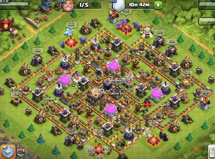 trategi Base Town Hall 8 Terkuat di Clash of Clans